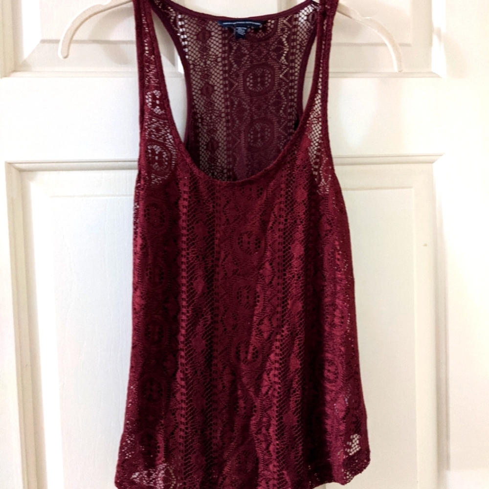 $10/4 American Eagle lace tank top